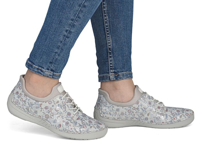 Rieker, stilvolle Damen-Sneaker, mit elastischer Zierschn&uuml;rung 